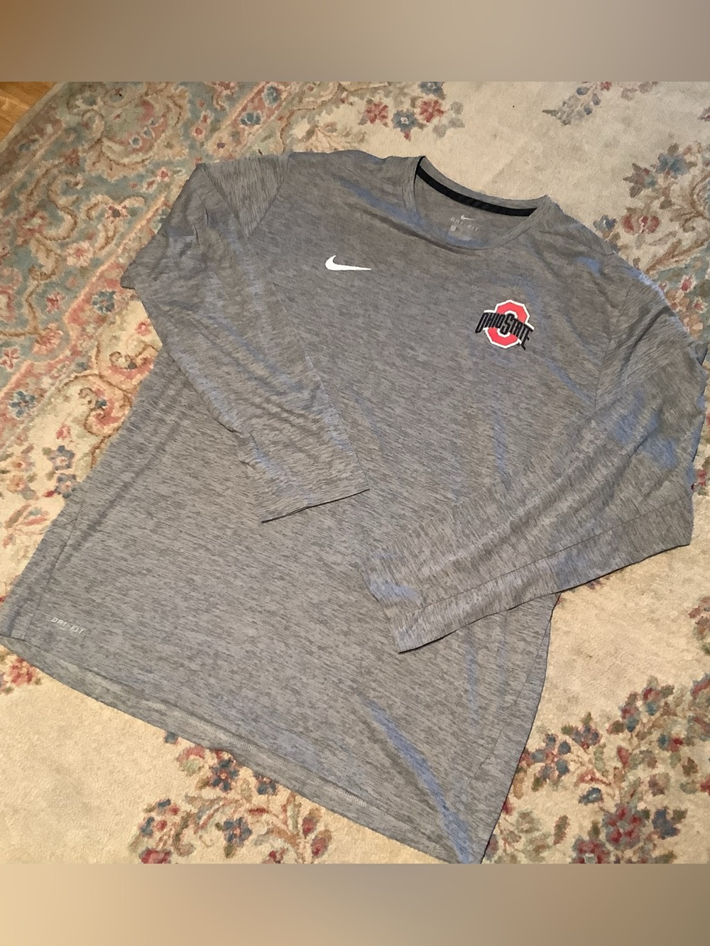 Ohio State Nike Dri Fit Breathe LS T-shirt - men's size XXL